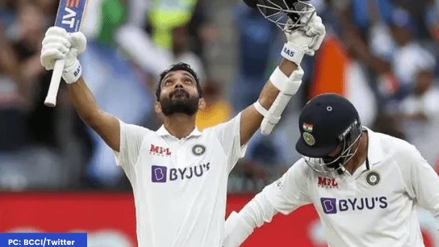 criccrank (38) Saurashtra vs Mumbai rahane made century