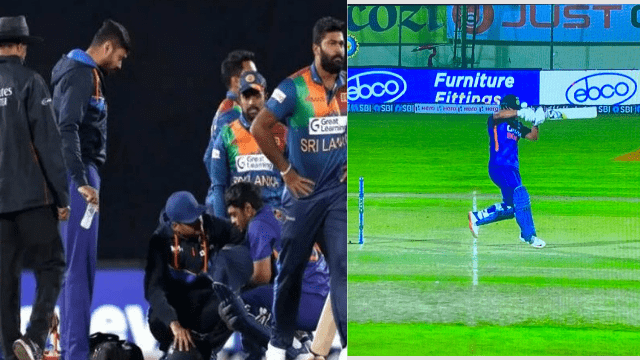 lucknow news 24 - 2022-02-27T082846.732 IND vs SL T20: The ball hit Ishaan's head at a speed of 146 km, know the whole matter