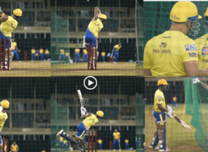 IPL 2022: Dhoni is giving training to Under-19 World Cup hero to hit sixes, video goes viral, Jadeja will make second