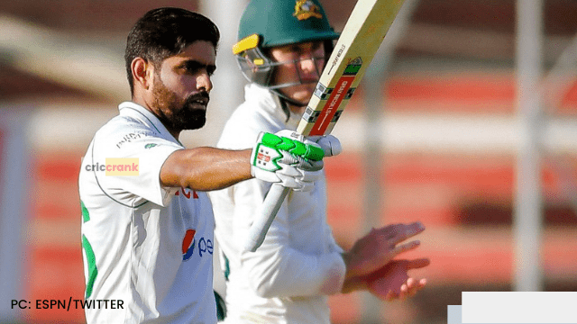 criccrank - 2022-03-15T190427.530 PAK vs AUS: Babar Azam scored a century, Afridi's record broken, became the only player in the world, video went viral