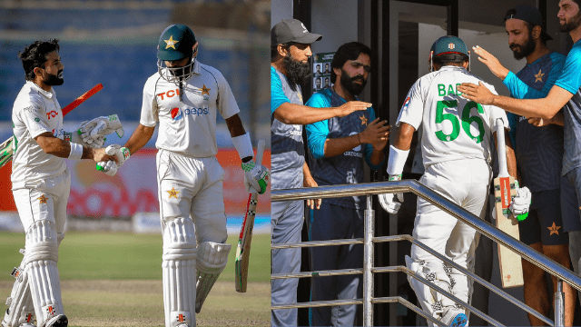 criccrank - 2022-03-16T195106.663 PAK vs AUS: Babar stood for 607 minutes, a thrilling match was drawn, this record was broken by an innings of 196 runs, scorecard