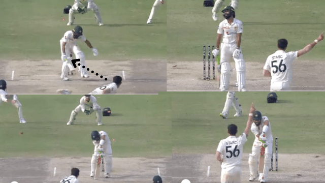 criccrank - 2022-03-24T132928.640 PAK vs AUS: Starc storms Gaddafi Stadium, clean bowled Fawad and Rizwan, video goes viral