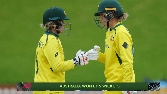 criccrank - 2022-03-25T120707.298 AUS vs BAN: Australia beat Bangladesh by 5 wickets, Fargana and Rumana created history, broke record of runs and wickets