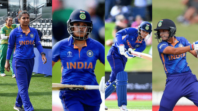 criccrank - 2022-03-27T104603.988 IND scored 274/7 in 50 overs, Smriti, Shafali, Mithali's half-century, many records broken, scorecard