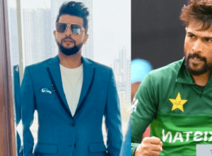 Pakistani player Mohammad Amir's comment on Suresh Raina's photo was overwhelming, fans enjoyed it fiercely