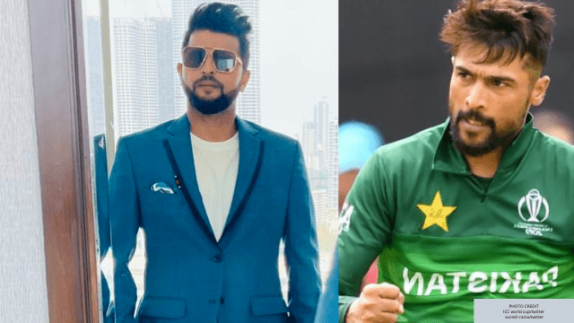 criccrank - 2022-03-28T130459.362 Pakistani player Mohammad Amir's comment on Suresh Raina's photo was overwhelming, fans enjoyed it fiercely