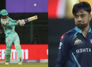 IPL2022: Deepak Hooda's stormy innings of 55 runs, a strong six on Rashid Khan's ball, video went viral