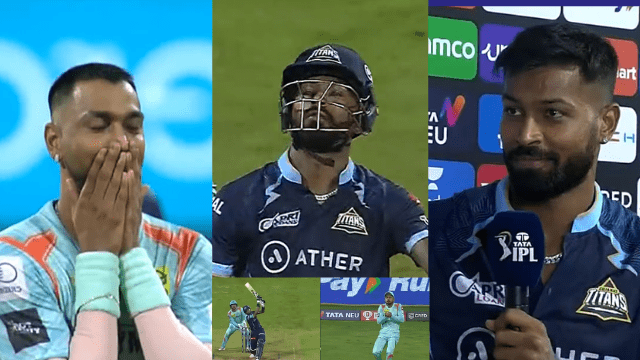 criccrank - 2022-03-29T010720.033 GT vs LSG: Know what Hardik said after being dismissed by Kunal, the video went viral