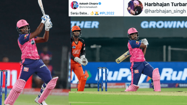 criccrank - 2022-03-30T102959.638 There was a tremendous reaction on Twitter after Sanju Samson scored 55 stormy runs, know what the veterans said