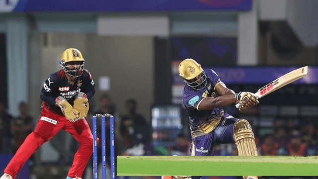 criccrank - 2022-03-30T223850.664 KKR vs RCB: Wrestle hit 3 sixes in the 400th T20 match, the video went viral, made these records