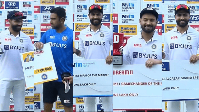 criccrank (99) IND vs SL: India won the match by an innings and 222 runs, took a 1-0 lead, these 4 players became rich