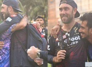 IPL 2022: Maxwell associated with Bangalore, Chahal hugged Chahal in practice session, video went viral