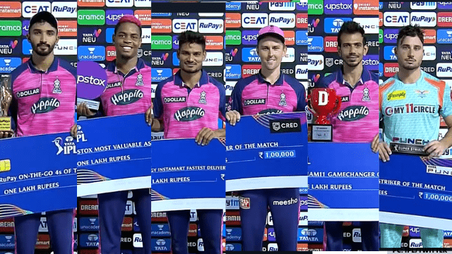 criccrank - 2022-04-11T002209.539 RR vs LSG: Rajasthan beat Lucknow by 3 runs, beats KKR to top the points table RR, these 5 players became rich, scorecard