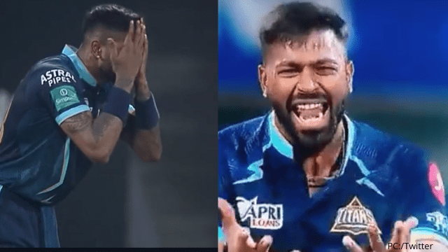 criccrank - 2022-04-12T092716.849 SRH vs GT: Hardik's anger on the field is not stopping, now Hardik torn on Shami, know the reason