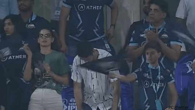IPL 2022: Hardik's wife Natasha made headlines more than Hyderabad's victory, photos of reaction went viral