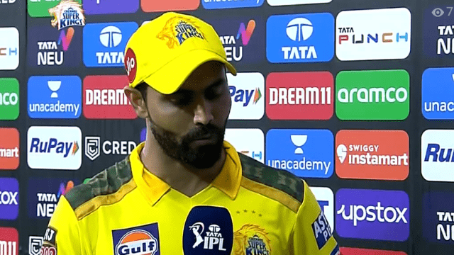 CSK vs RCB: Jadeja dedicated the first victory to this person, told who removed the pressure, know what he said