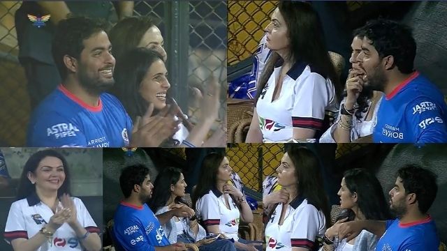 criccrank (21) MI vs LSG: Akash, Shloka, Nita Ambani are being discussed more than the eighth defeat of Mumbai Indians, pictures of reaction went viral