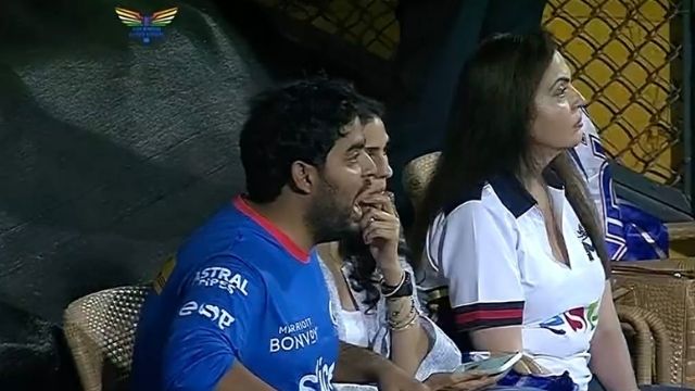 MI vs LSG: Akash, Shloka, Nita Ambani are being discussed more than the eighth defeat of Mumbai Indians, pictures of reaction went viral