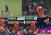 SRH vs KKR: उमरान मलिक के रफ्तार में गिरफ्तार हुए श्रेयस, तस्वीर हुई वायरल, स्टेन जश्न में डूबे, KKR ने ठोके 175/8 SRH vs KKR: Shreyas arrested at the speed of Umran Malik, picture went viral, Steyn was immersed in celebration, KKR hit 175/8