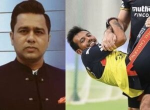 IPL 2022: Aakash Chopra said "Declared 8 runs for 100 mt six", Chahal said "1 wicket to 3 dot ball".. comment went viral