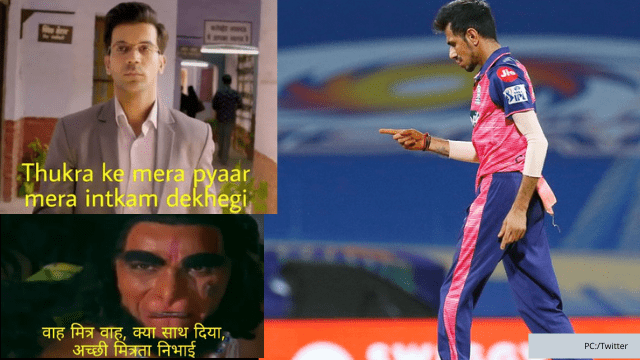 criccrank (72) RR vs RCB: Before the match against Bangalore, a flood of memes came about