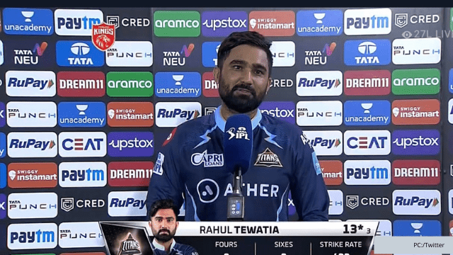 criccrank (76) IPL 2022: Rahul Teotia, who won the last 2 balls with 2 sixes, said.