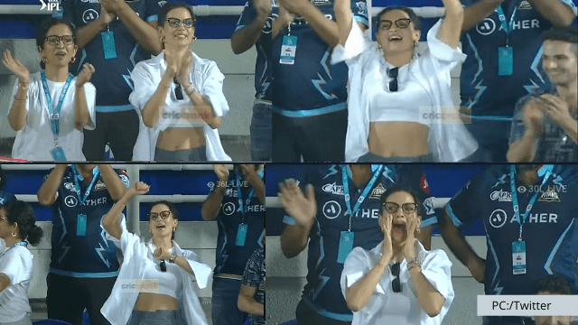 criccrank (77) IPL 2022: Hardik's wife Natasha made headlines more than Rahul Tewatia's sixes, photos of reaction went viral
