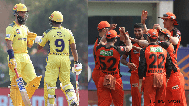 criccrank (84) CSK vs SRH: Moeen Ali's stormy innings, Sundar-Natarajan's performance, CSK hit 154/7 runs, these 4 records were broken