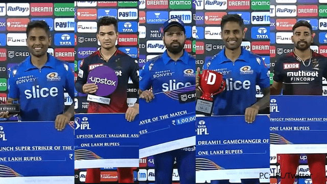 criccrank (98) MI vs RCB: Bangalore beat Mumbai by 7 wickets