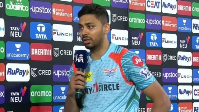 IPL 2022: Man of the match Avesh Khan credits these 3 people for the performance, reveals the game plan to get Russell out