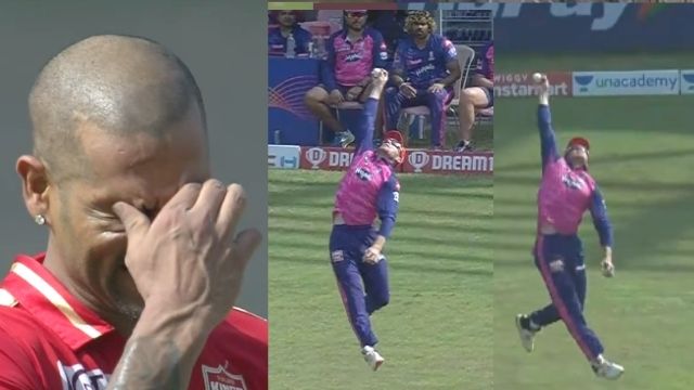 Untitled design (2) Butler became the superman, Shikhar Dhawan caught by leaping leopard in the air,