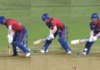 Video: Warner hits Bhuvneshwar's yorker ball during switch hit, "mystery shot" like never seen before