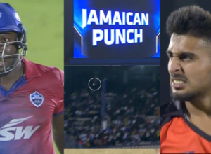 6,4,4,4 Powell put Umran's class in the 20th over, looted 19 runs, do not watch the weak hearted