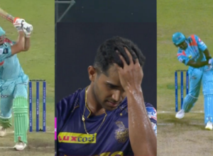 30 runs and a wicket Mavi's over