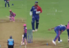 Ashwin started batting by "sit" teasing Shardul