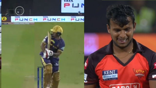 Untitled design - 2022-05-14T231707.086 Nitish did not show mercy to yorker king Natarajan, created a ruckus by scoring 16 runs in 3 balls