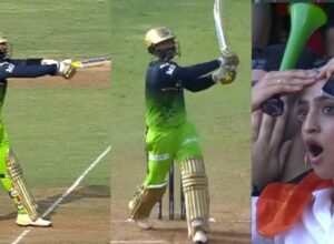 6,6,6,4 Karthik created havoc in the last over, turned Farooqui's world with a hat-trick six, looted 22 runs