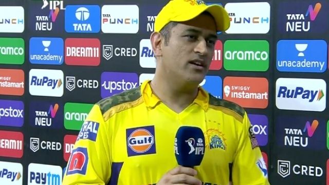 IPL2022: After the victory, Dhoni said, "If he had won the first few matches, today the figures would have been different", the pain spilled
