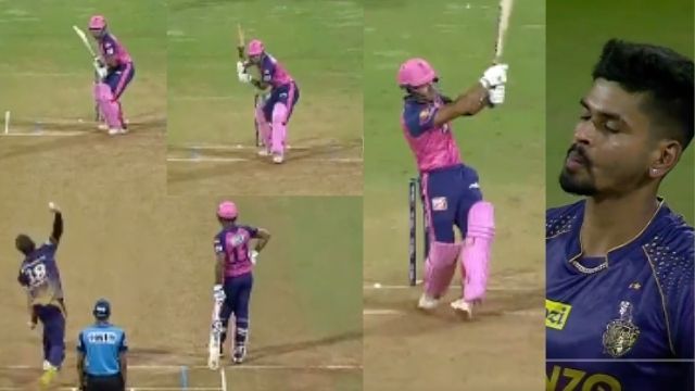 criccrank - 2022-05-03T100503.402 Riyan Parag's Tehelka, Shreyas's face spoiled by a 91m six on Tim Southee's ball