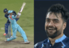 Avesh Khan's "Rocket Six" blew Rashid Khan's senses, scored runs at a strike rate of 300