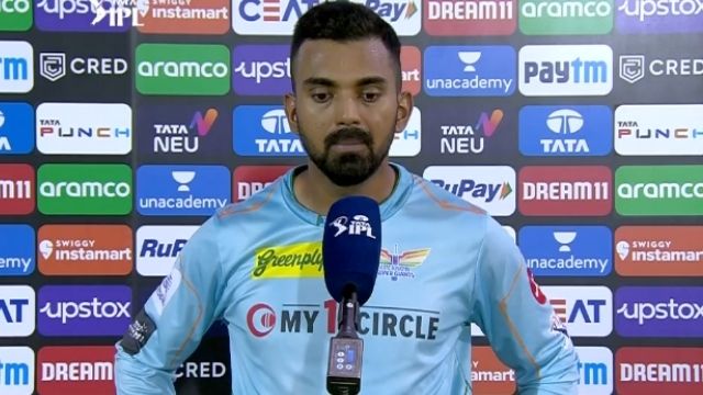 Losing skipper, KL Rahul said after loosing with rajasthan royals