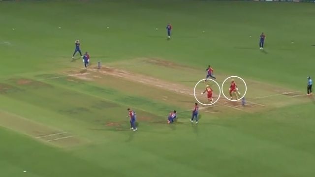 criccrank - 2022-05-17T112715.069 Drama in LIVE match, Dhawan survived by Lalit Yadav's blatant negligence in RUN-OUT, Warner thrashed Sir