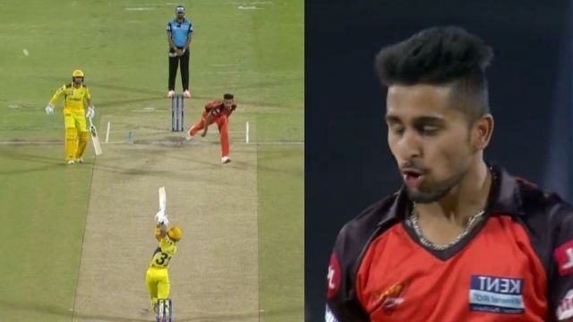 criccrank (75) Rituraj hit Umran Malik's speed, showed his class by hitting 2 tremendous sixes
