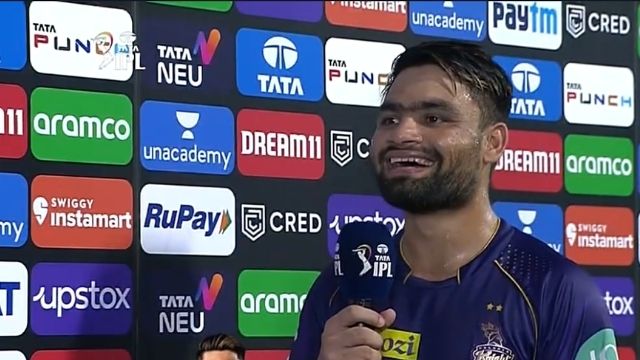 IPL 2022: "This opportunity came after a long wait of 5 years" Rinku Singh gave an emotional statement on receiving the MOM Award