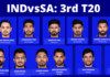 Probably Rishabh Pant may exclude himself in third T20 match. check out playing XI