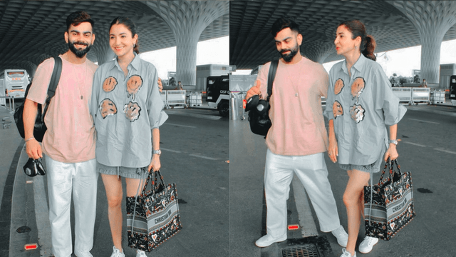 Untitled design - 2022-06-08T152624.685 Video: Anushka seen in hot pants at the airport with Virat, will blow the cost of the bag in her hand