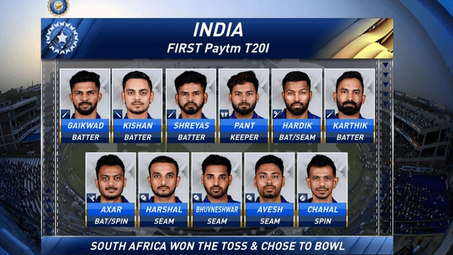 IND vs SA: Team India landed with 3 wicketkeepers, Umran did not get place, see playing XI