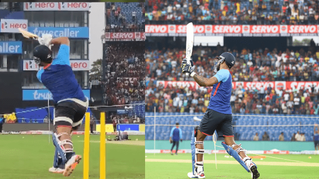 Untitled design - 2022-06-12T075831.105 Video: Rishabh Pant and Pandya hit fans during a practice session in Cuttack for