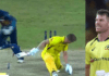 Warner was out for 99 runs, screamed, Dhoni's spirit entered Dickwella, stumped vigorously