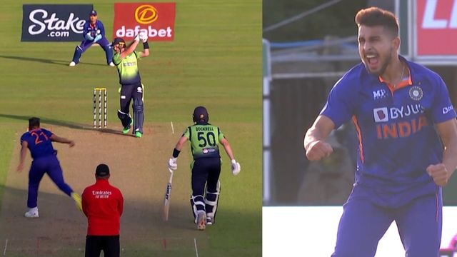 criccrank (30) Umran Malik turned the match in the last over, celebrated the happiness of the first wicket in this way